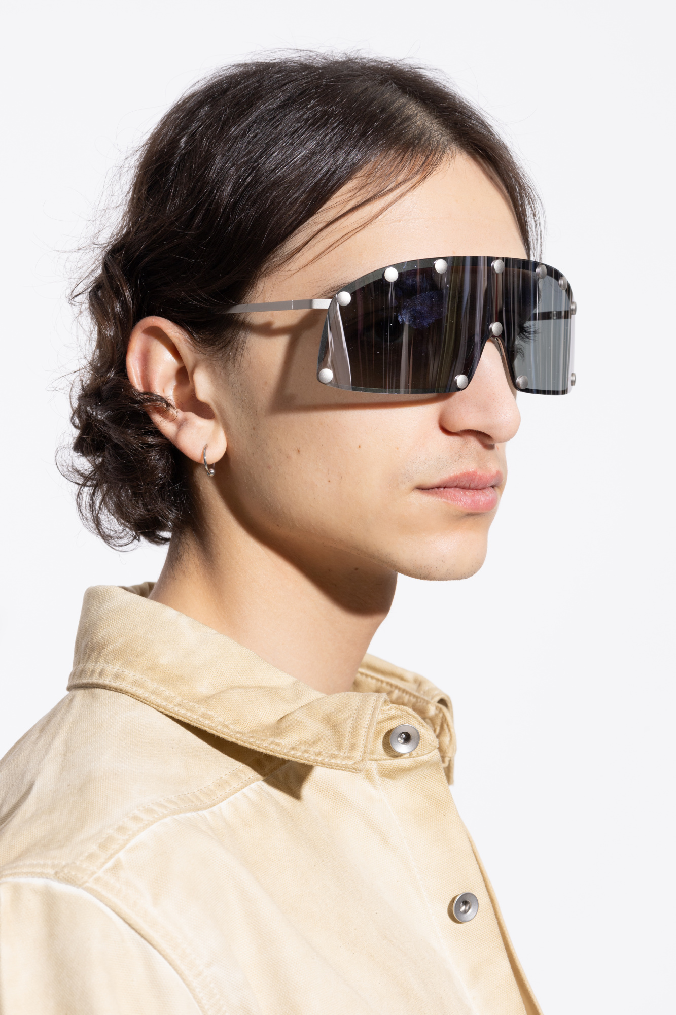 Silver Sunglasses Rick Owens - Vitkac Canada